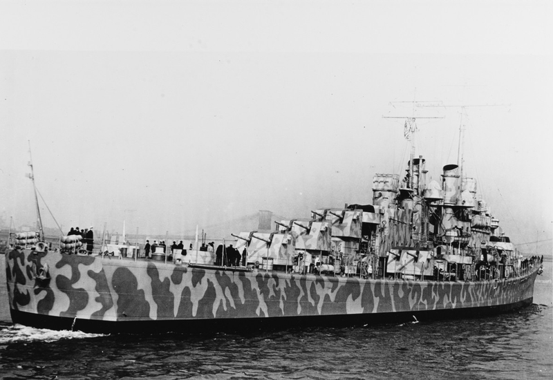 The USS Juneau In New York Harbor, February 11, 1942.